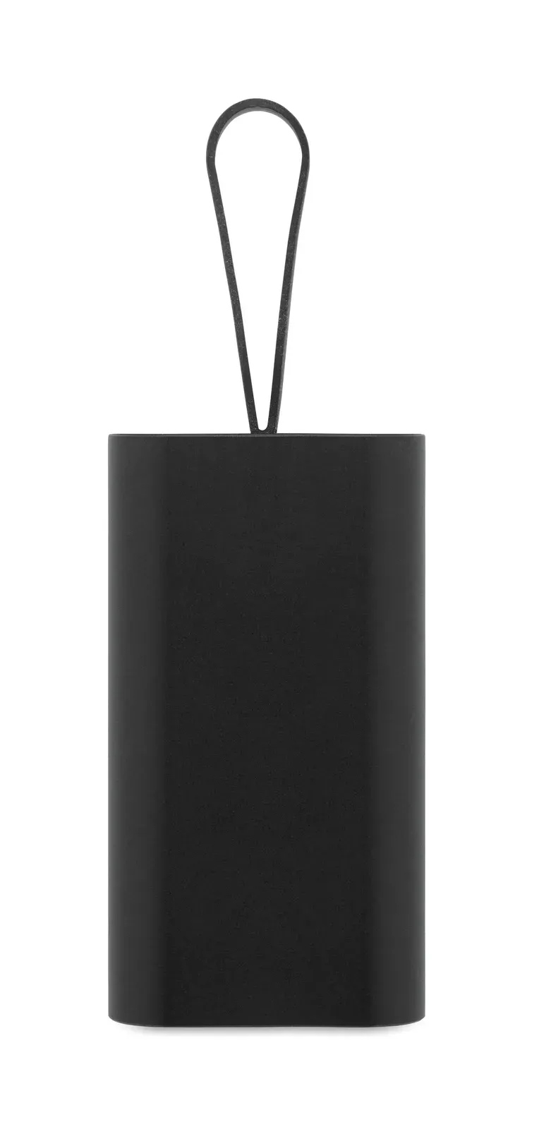 Voima 20,000mAh Power Bank – Recycled Aluminium with Digital Display — Black