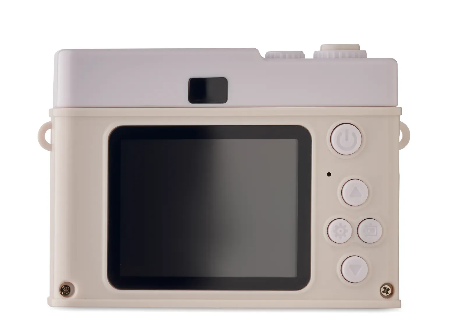 Rapid Digital Camera – 12MP/FHD Video, IPX5 Waterproof, 2.0'' LCD — Beige