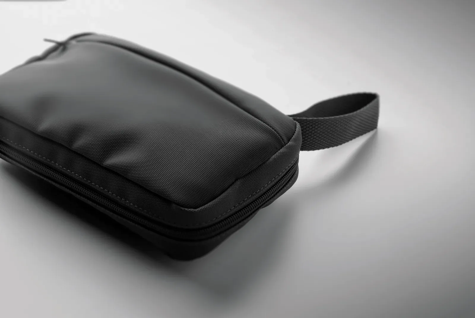 Vanit RPET Toiletry Bag 600D PU Coating — Black