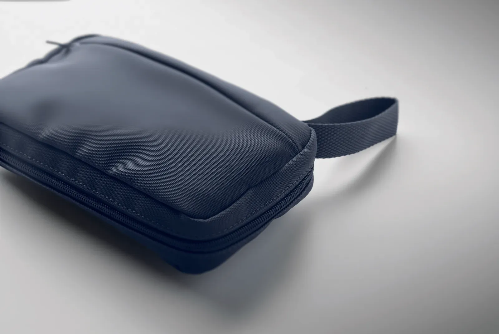 Vanit RPET Toiletry Bag 600D PU Coating — French Navy