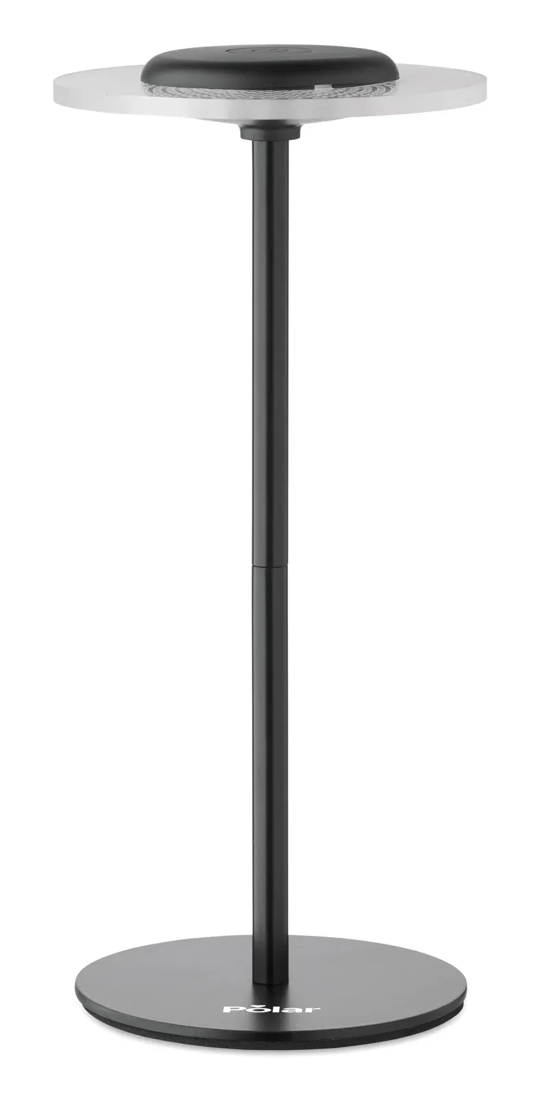 Lounge – Light-Up LED Memoboard with Color-Changing Light and Erasable White Marker; Features Acrylic Board and Aluminum — Black