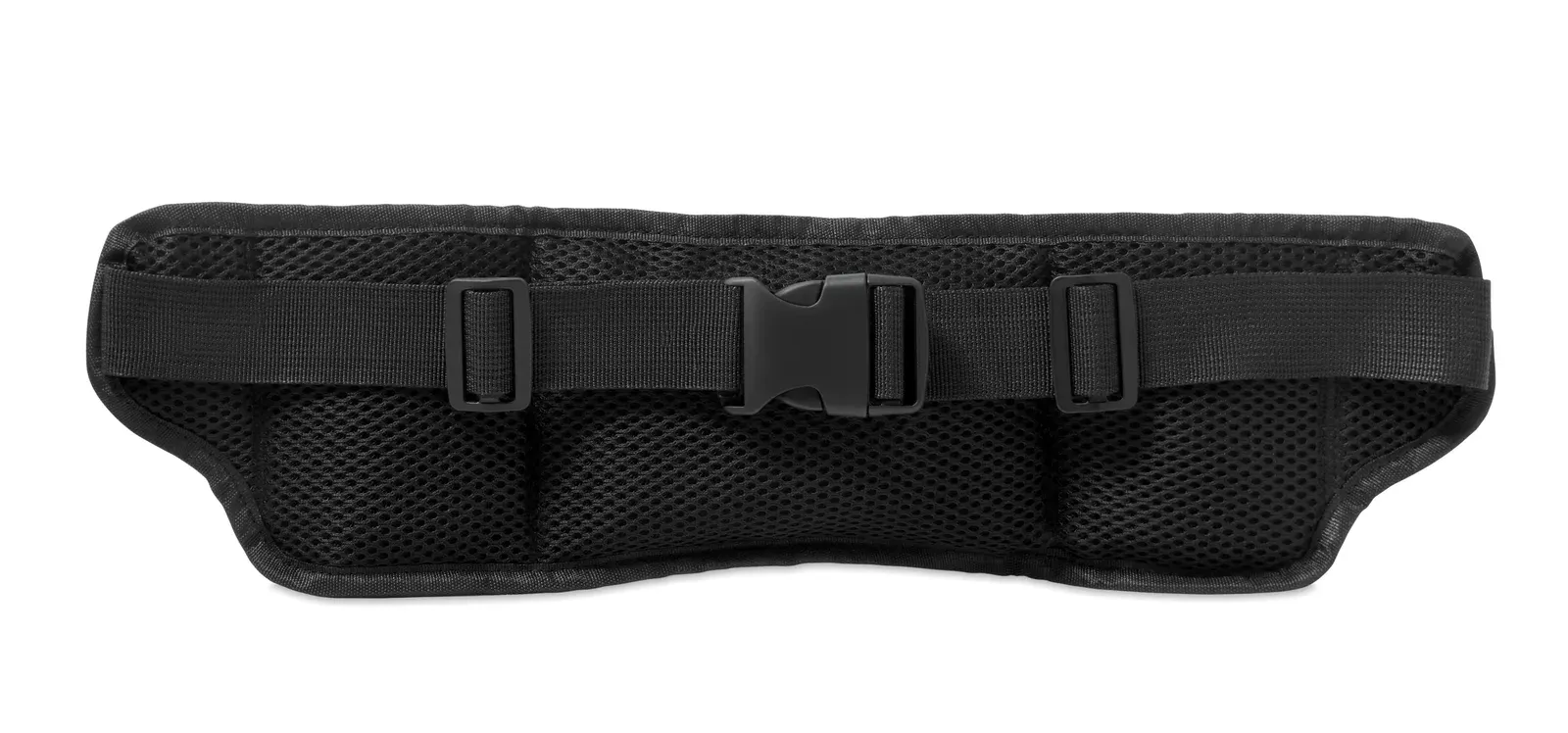 RPET Waist Bag Steady with Zippered Pocket 47X13 cm MO2953 Waist Bag — Black