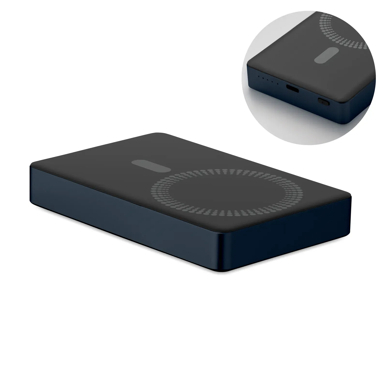 Powermag 10000mAh Power Bank – 15W Magnetic Wireless + 20W PD Charging — French Navy