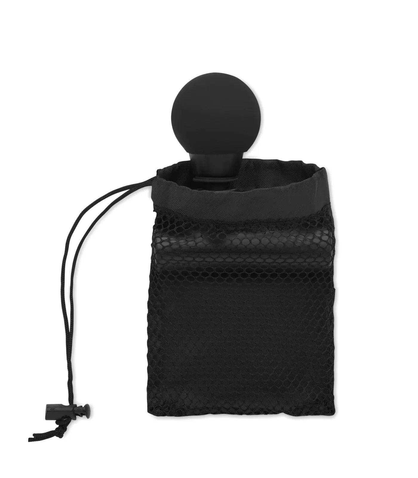 Thaima Massage Gun 2-Speed Rechargeable RPET Pouch — Black