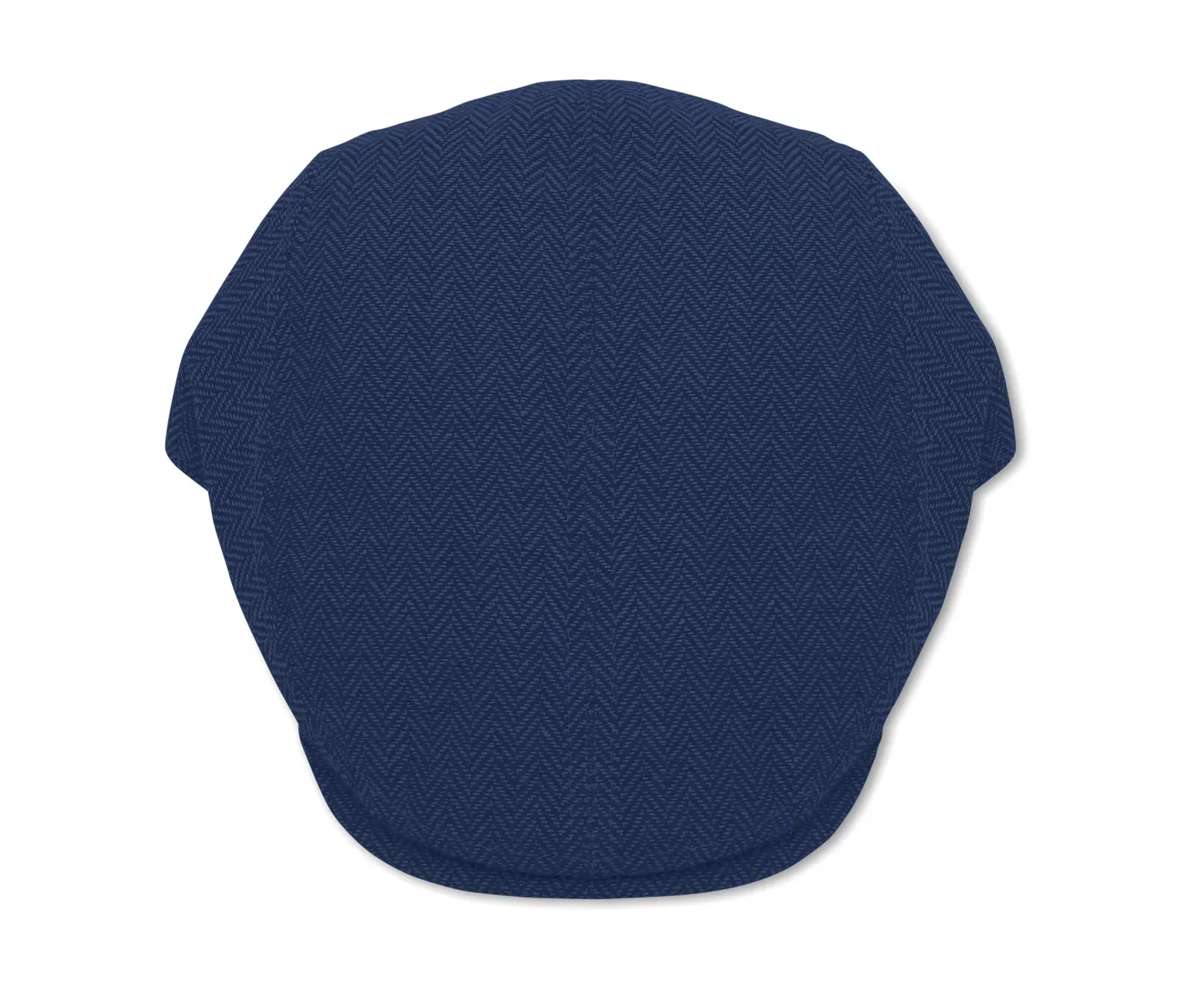 Blind Peak Melange Newsboy Cap — Blue