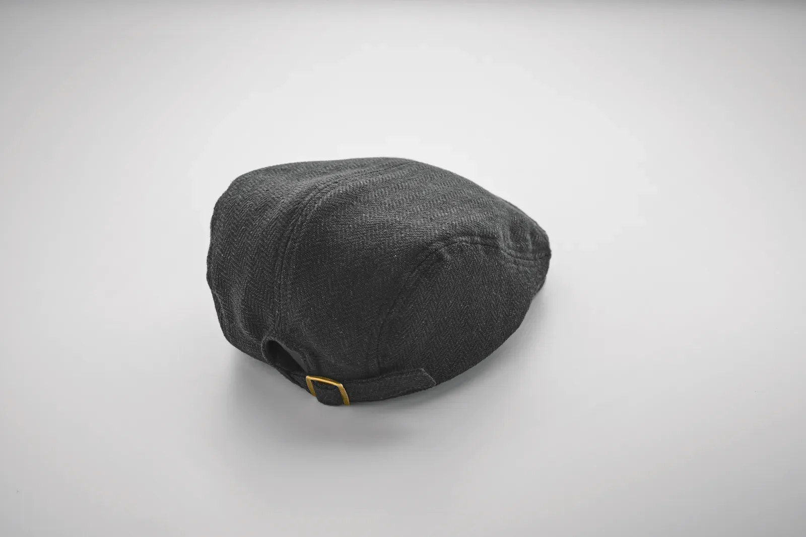 Blind Peak Melange Newsboy Cap — Black