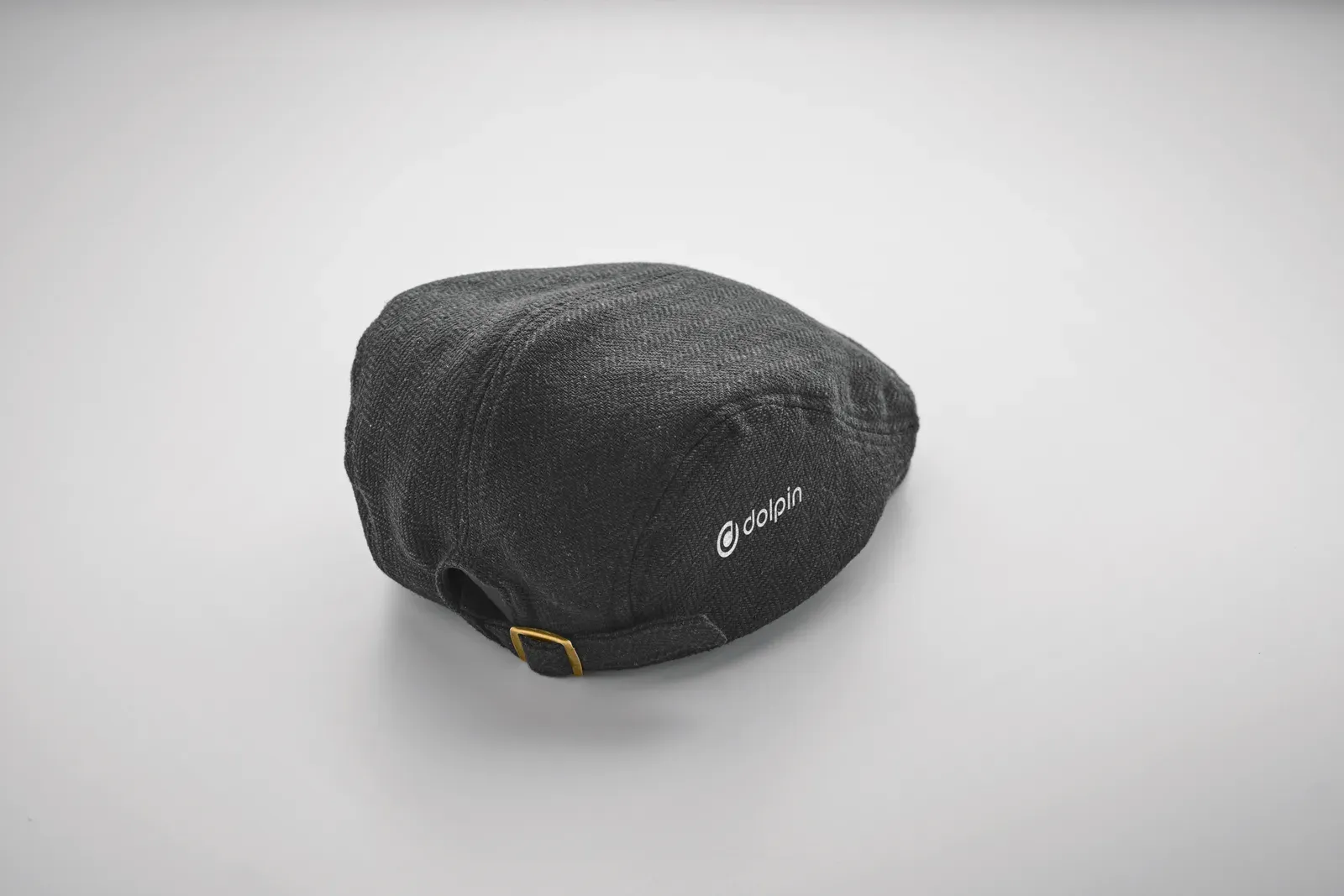 Blind Peak Melange Newsboy Cap — Black