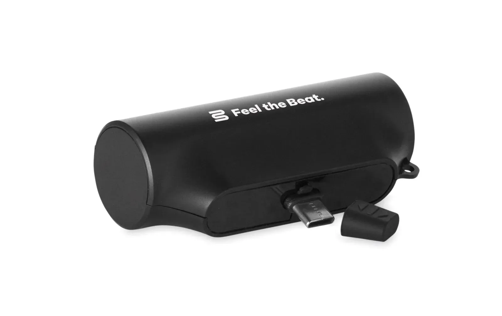 Powerkau 5000mAh Power Bank with Phone Stand – 20W PD Fast Charging — Black
