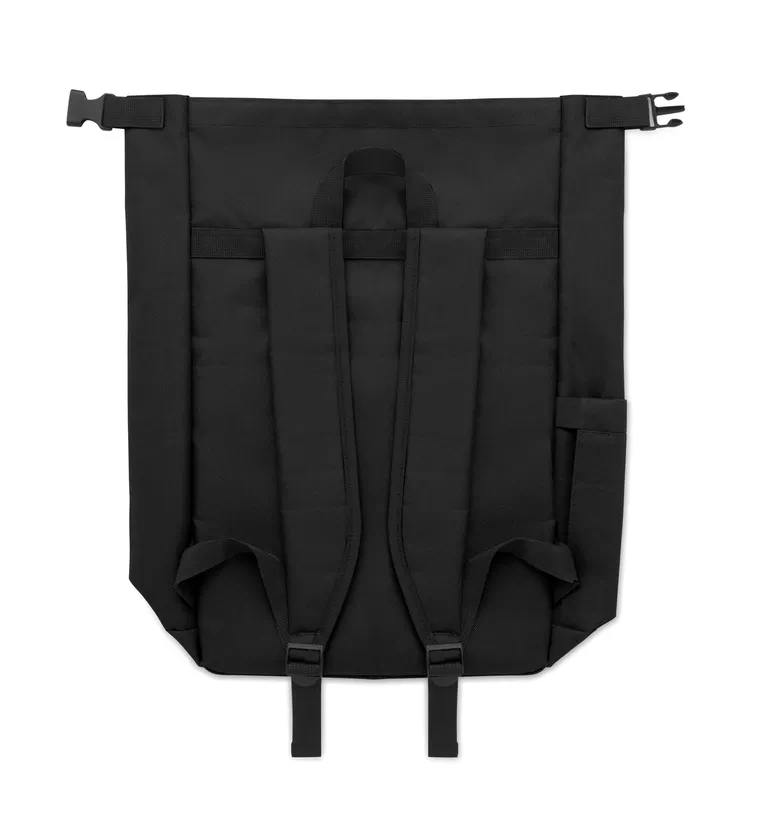 Recycled Cotton Backpack Uniton with Zippered Pocket 26X14X56 cm