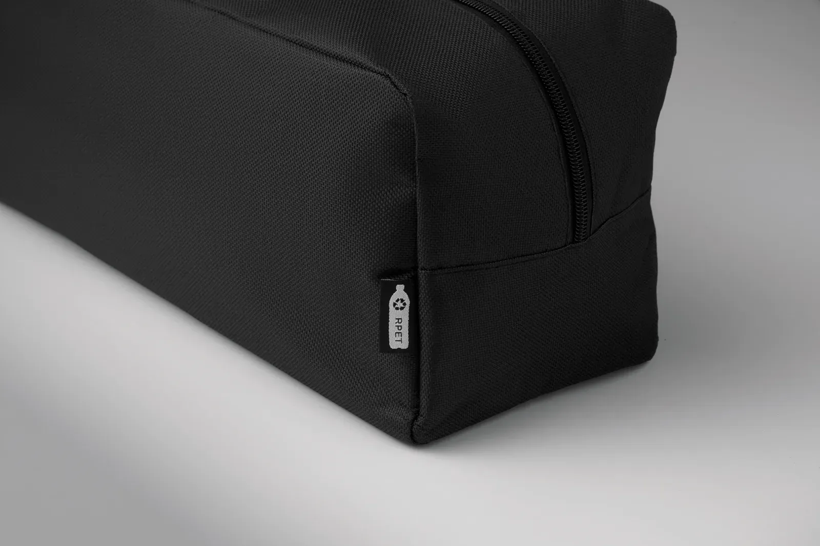 RPET Bag Shoetogo with Zippered Pocket 36X16X16 cm MO2977 Bag — Black