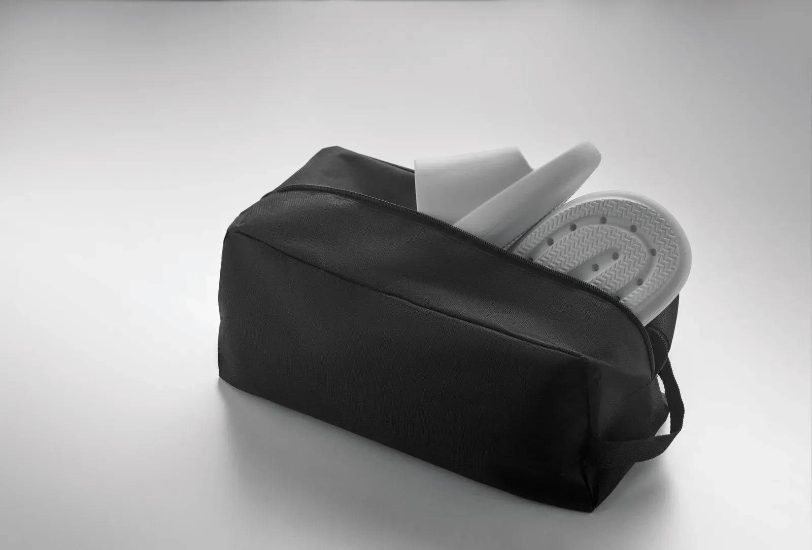 RPET Bag Shoetogo with Zippered Pocket 36X16X16 cm MO2977 Bag — Black