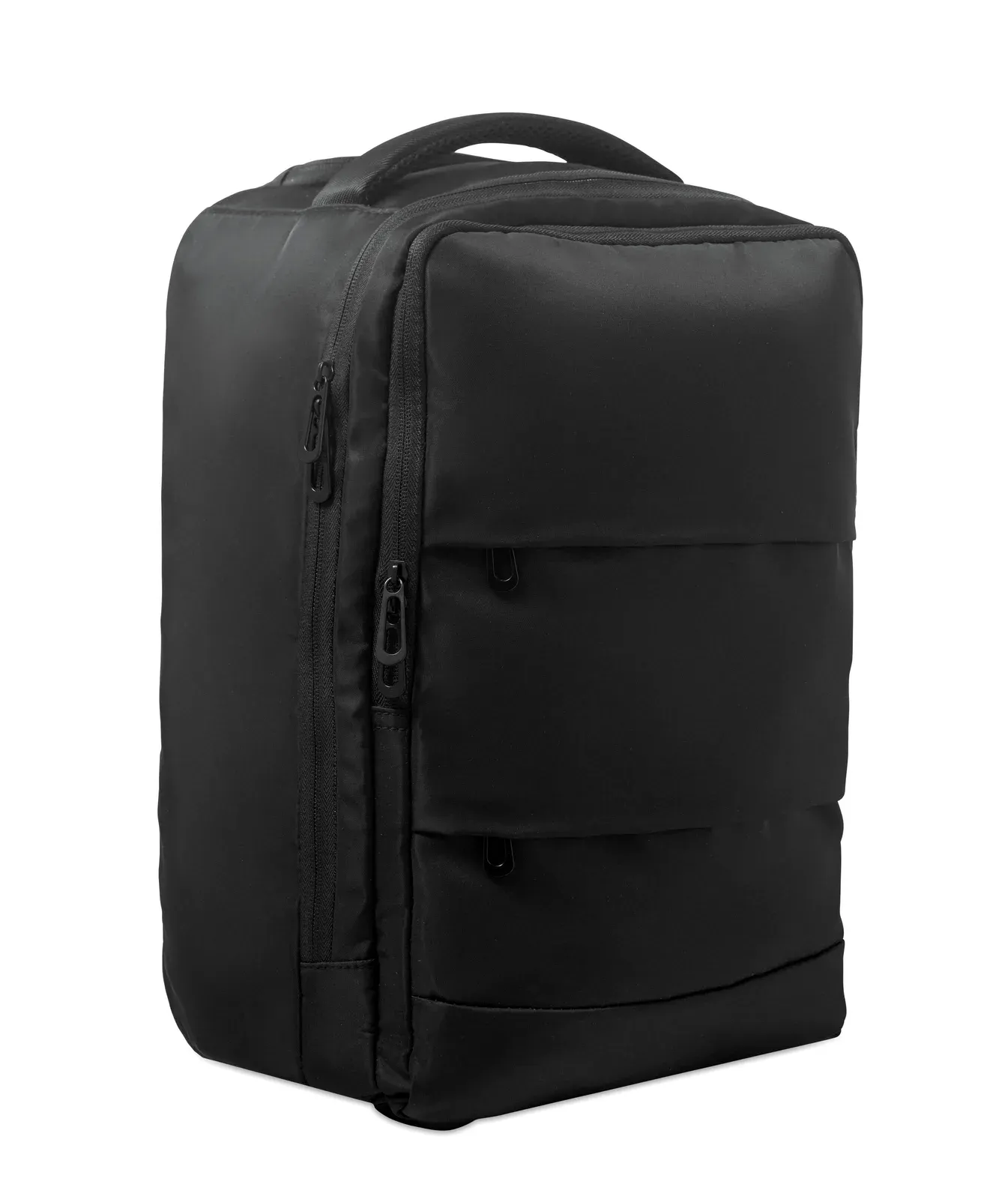 RPET Backpack Magnate with Zippered Pocket 41X28X20 cm MO2985 — Black