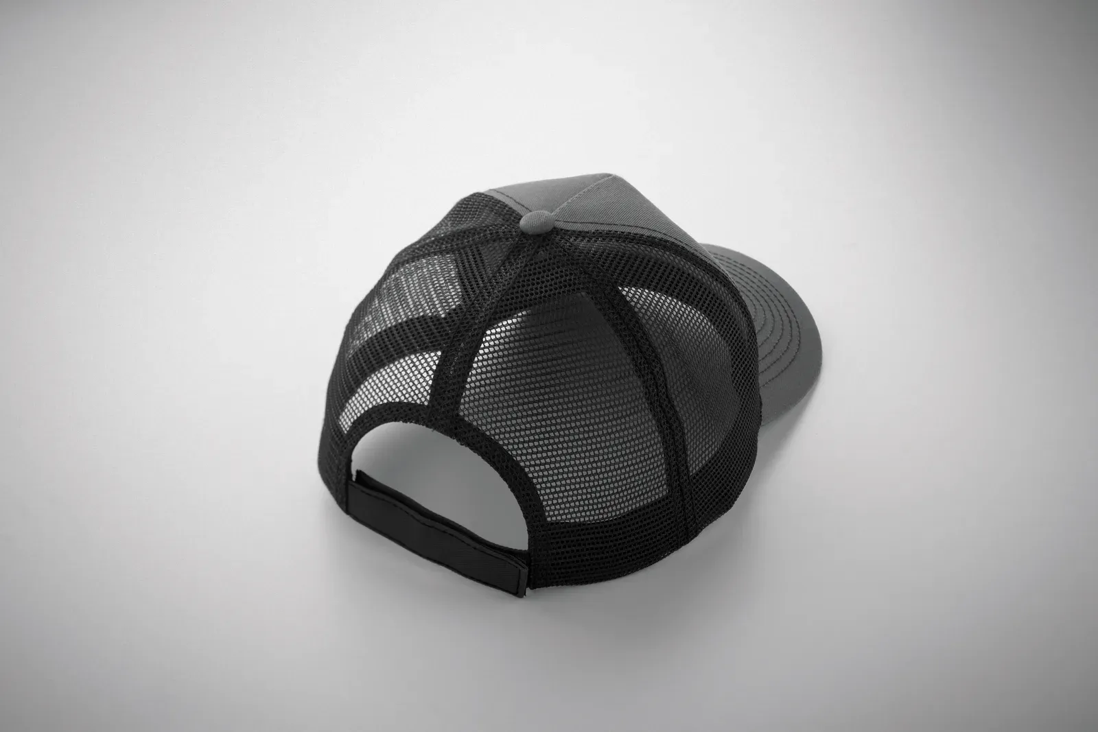 Blist 5-Panel Trucker Cap — Stone Grey