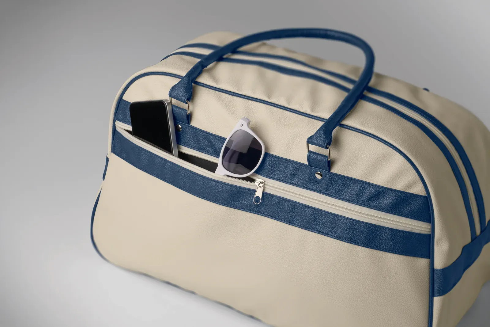 Bag Nostalgic with 48x25x28 Cm 48X25X28 cm MO2987 Bag Bulk Orders — Beige