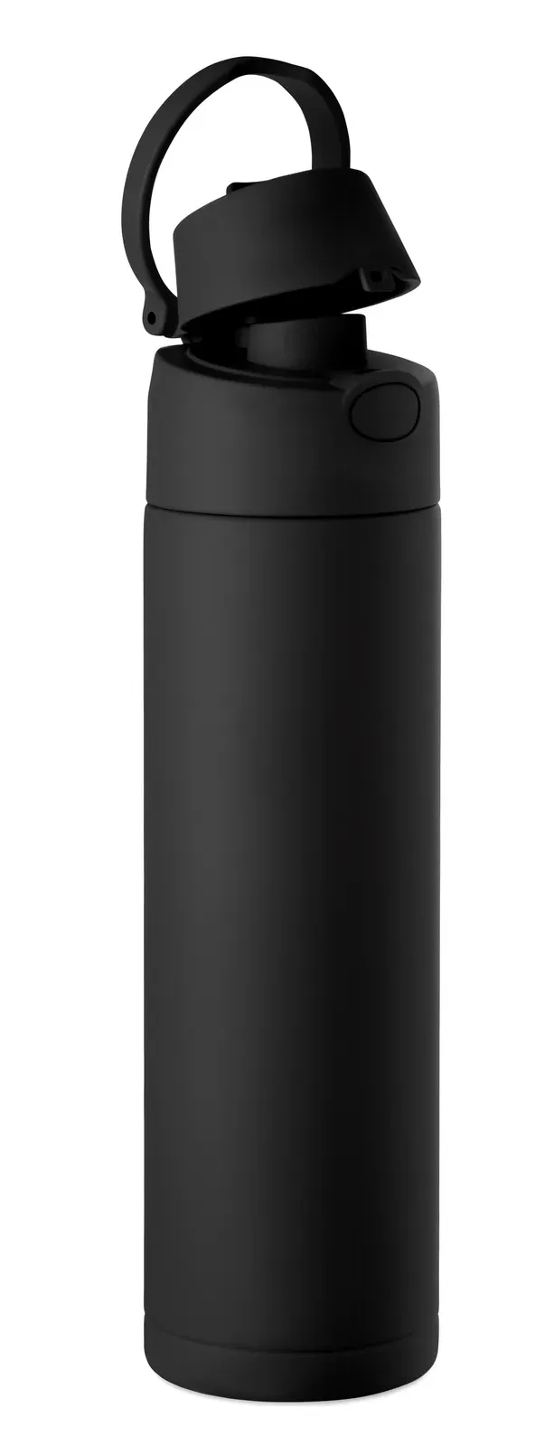 Toien One – Double Wall Insulated Recycled Stainless Steel (90% Recycled Stainless and 10% Stainless Steel) Bottle — Black