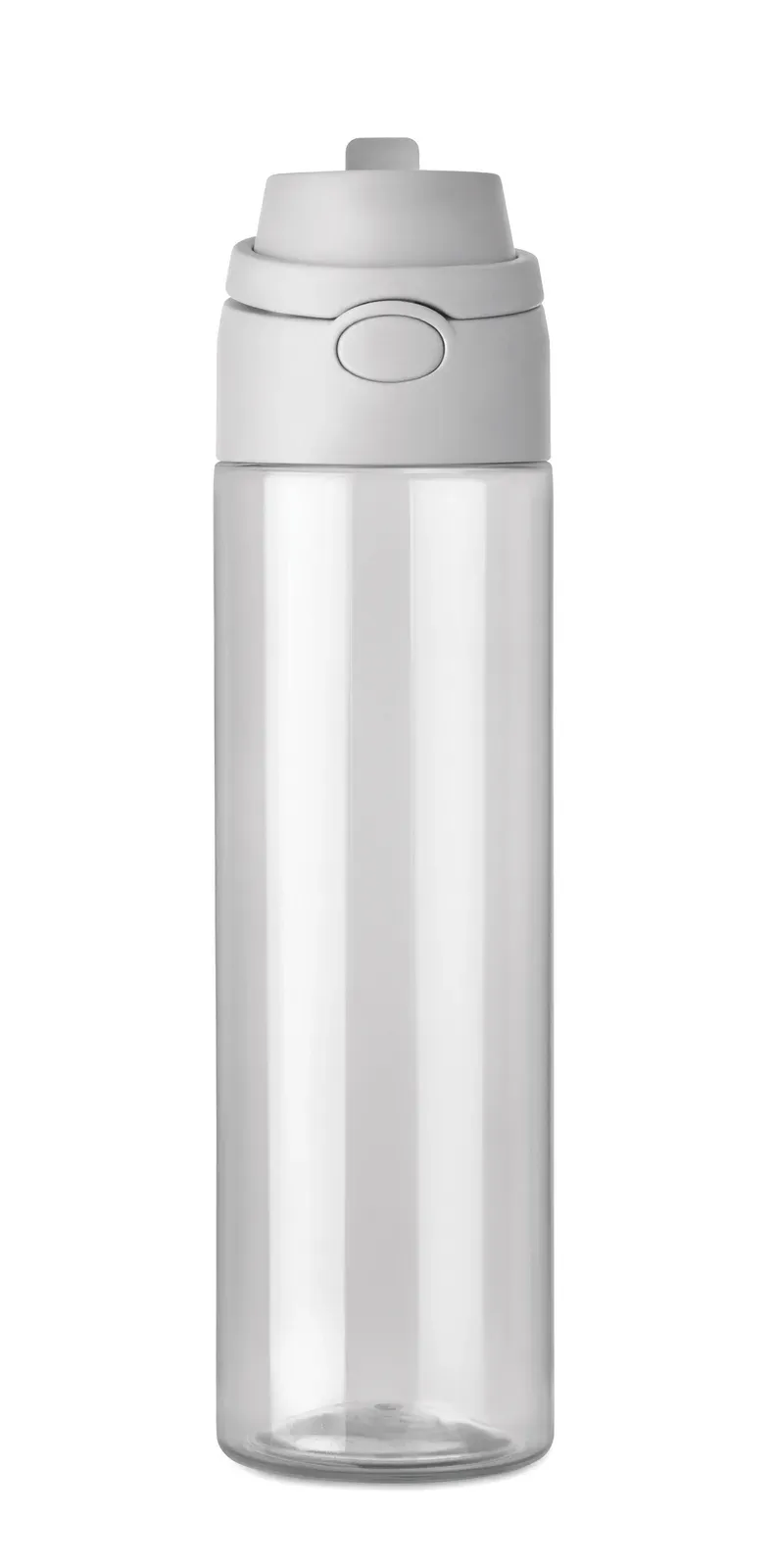 Toien Klar – RPET Bottle with 2 in 1 Straw and Sip Lid and Handle — White