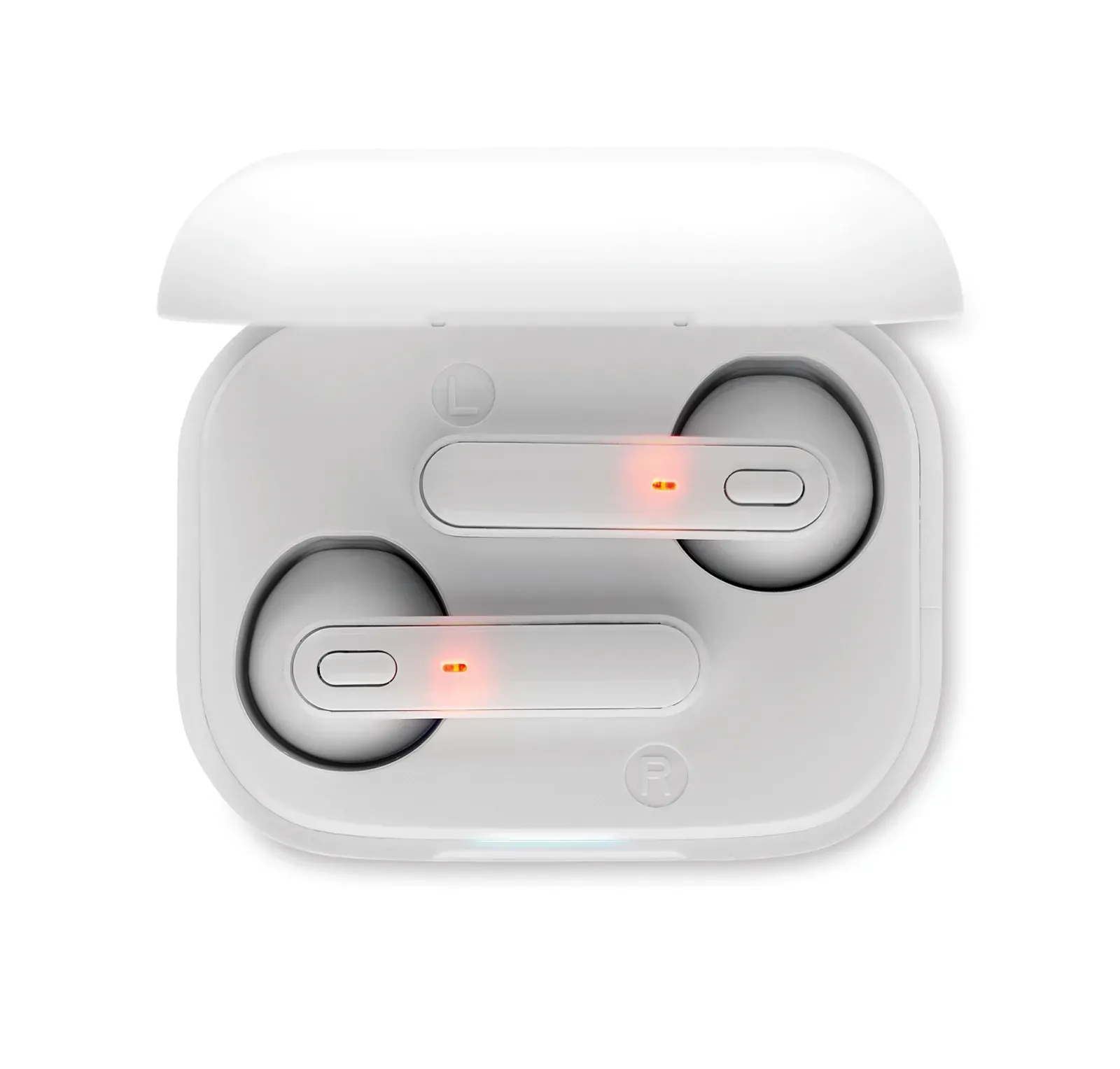 Jazz TWS 5.3 Wireless Earbuds – Recycled ABS, 185mAh Charging Case — White