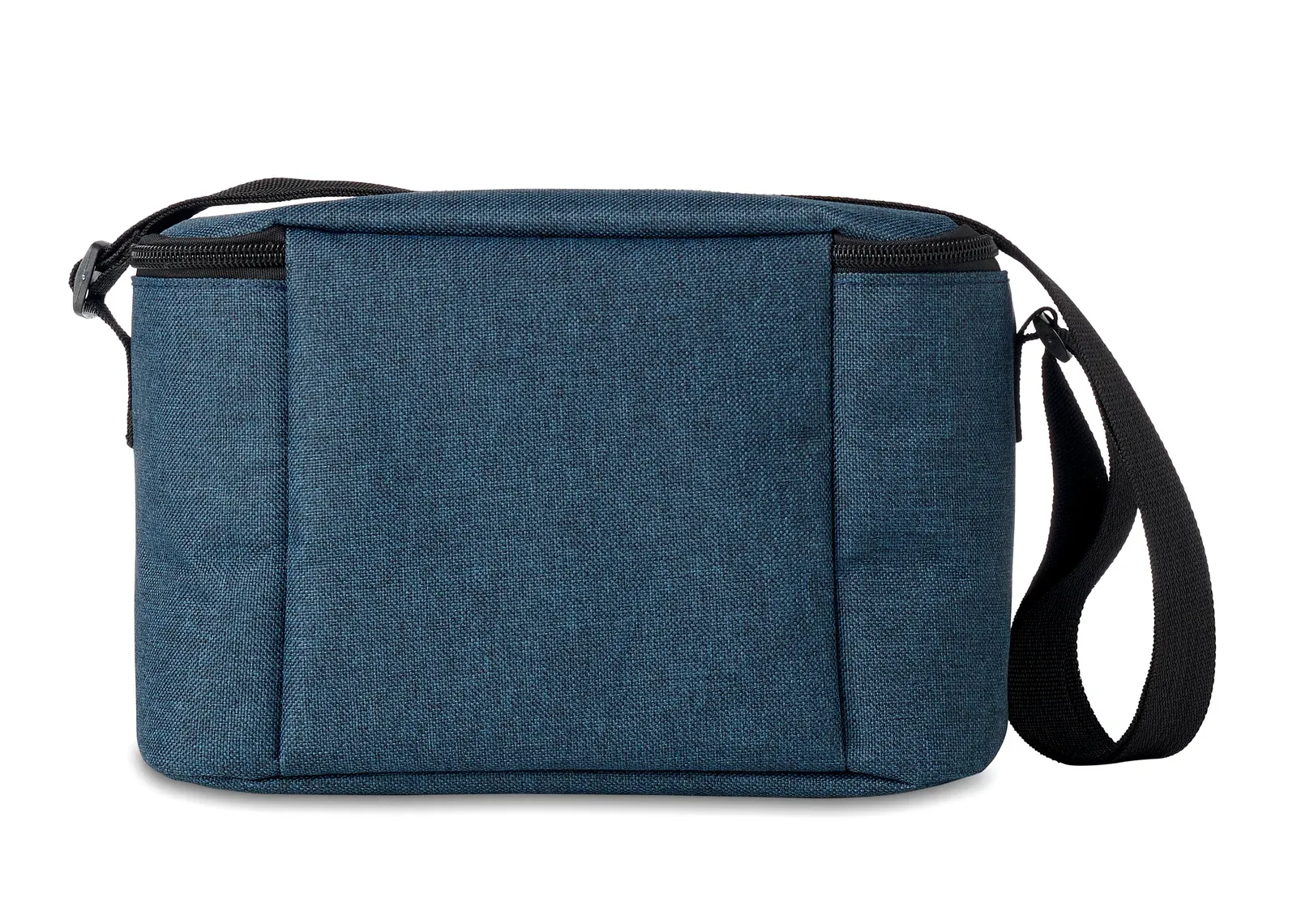 RPET Cooler Bag Cuba with 600d RPET 25X15.5X14.5 cm MO6150 Cooler Bag — Blue