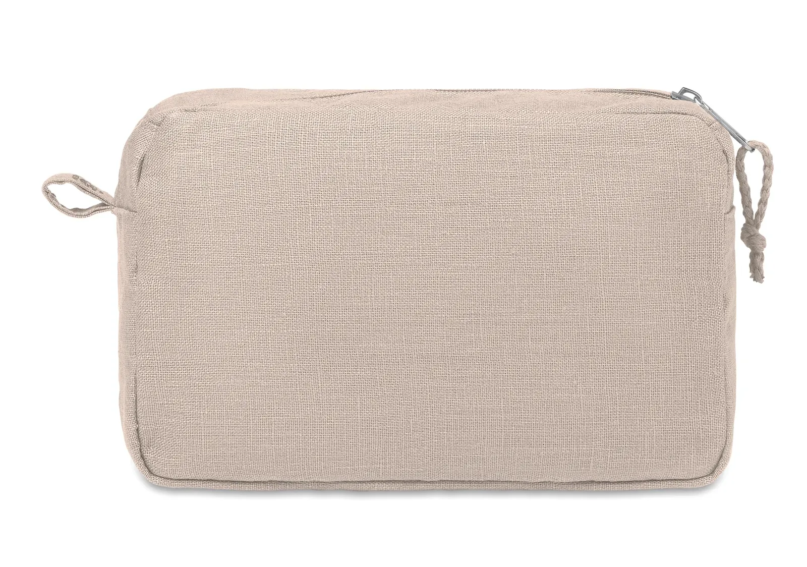 Naima Organic Canvas Cosmetic Bag 220GSM — Beige
