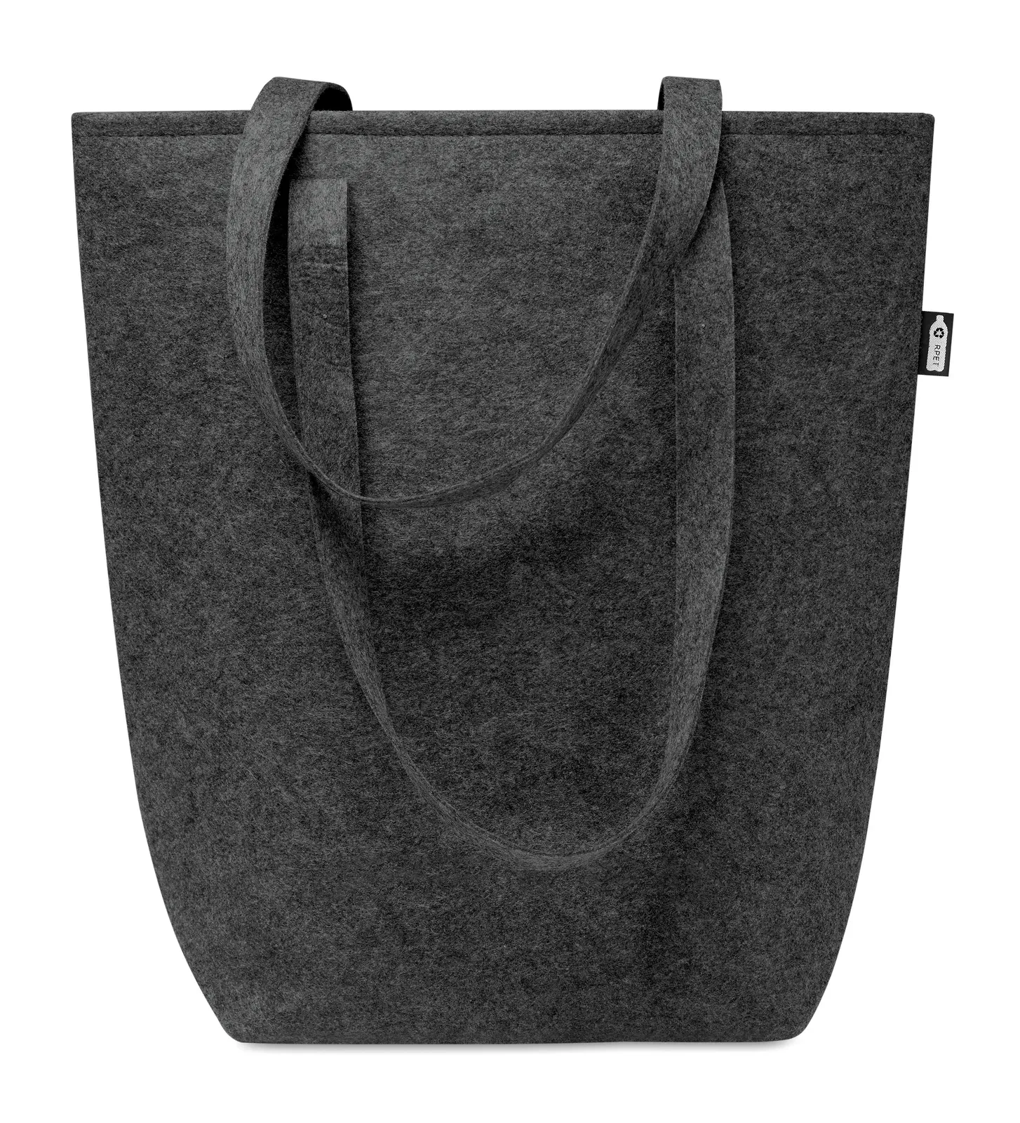 RPET Shopping Bag Taslo with Long Handles 40X15X42 cm MO6185 — Stone Grey