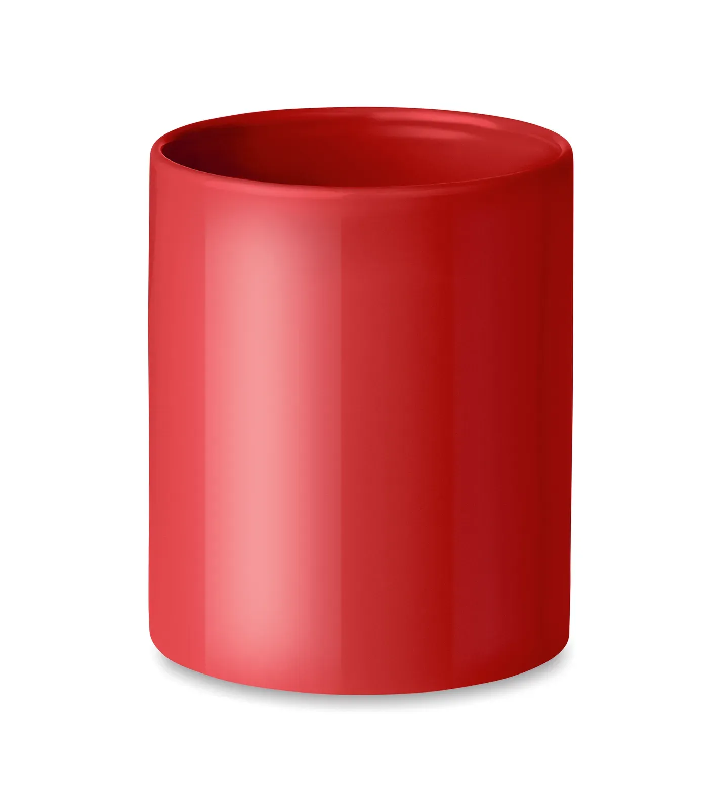 Dublin Tone – Classic Ceramic Coloured Mug in Box — Red