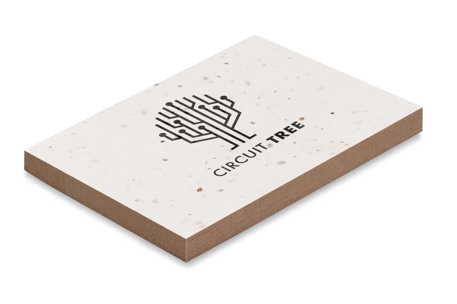 Grow Me Plantable Memo Block – 50 Grass Paper Sheets — White