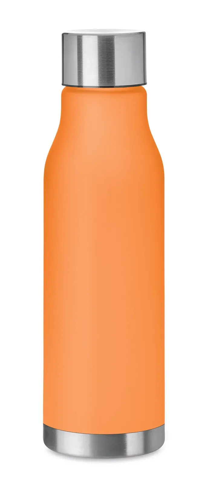 Glacier RPET – Drinking Bottle in RPET which is BPA Free and Stainless Steel Cap with Lid Handle
