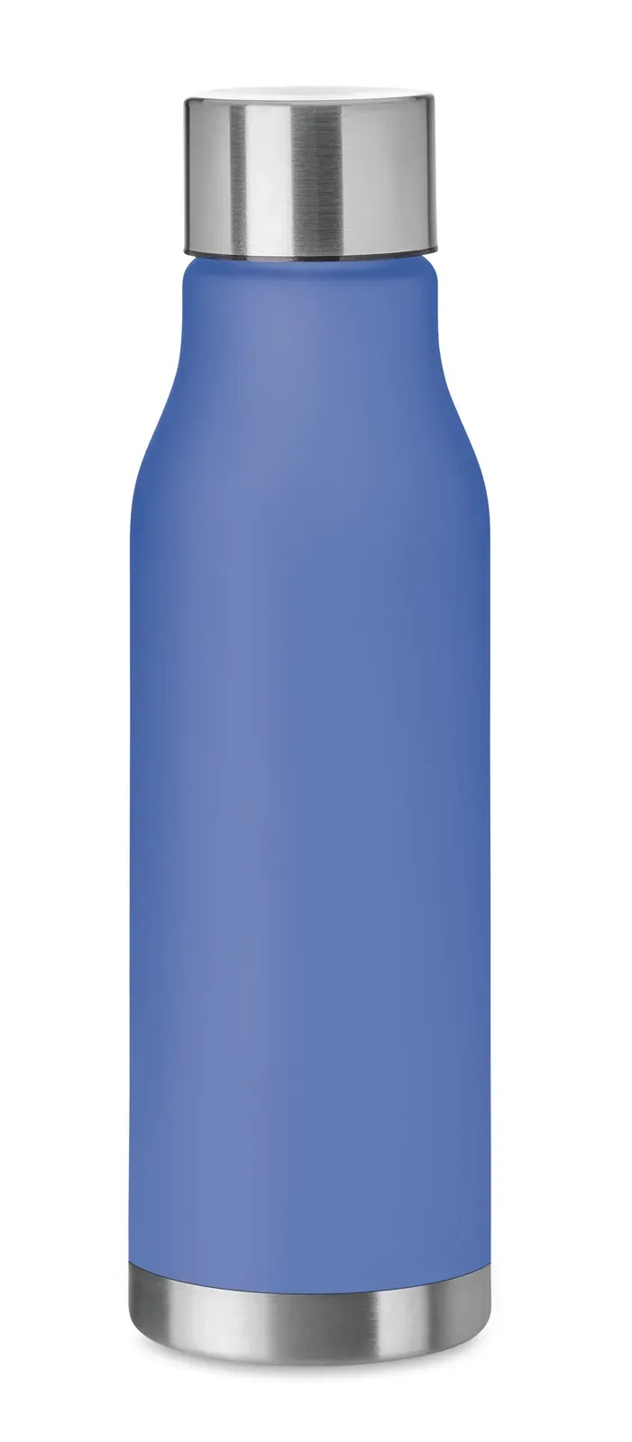Glacier RPET – Drinking Bottle in RPET which is BPA Free and Stainless Steel Cap with Lid Handle — Royal Blue
