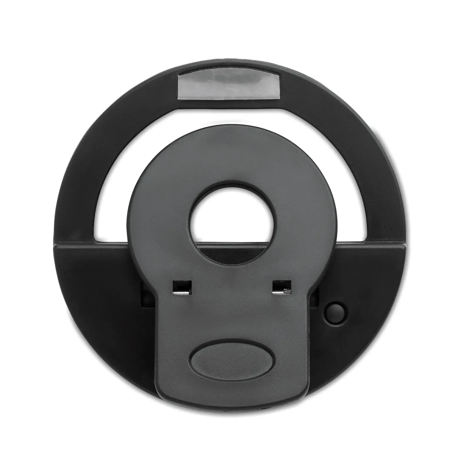 Helie Phone Holder with 28-LED Selfie Ring Light — Black