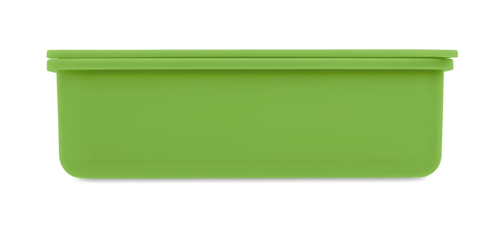 Sunday – Two-Tier PP Lunch Box with Matching Cutlery Set and a Handle; Total — Lime