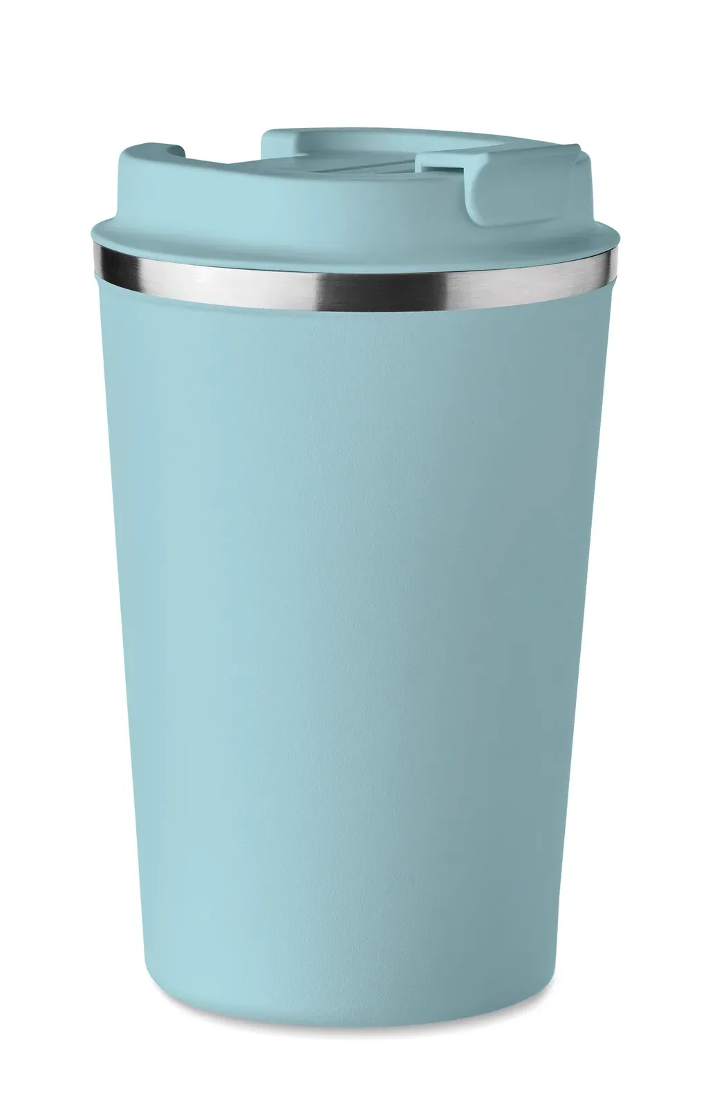 Brace – Double Wall Stainless Steel Tumbler with PP Lid — Baby Blue
