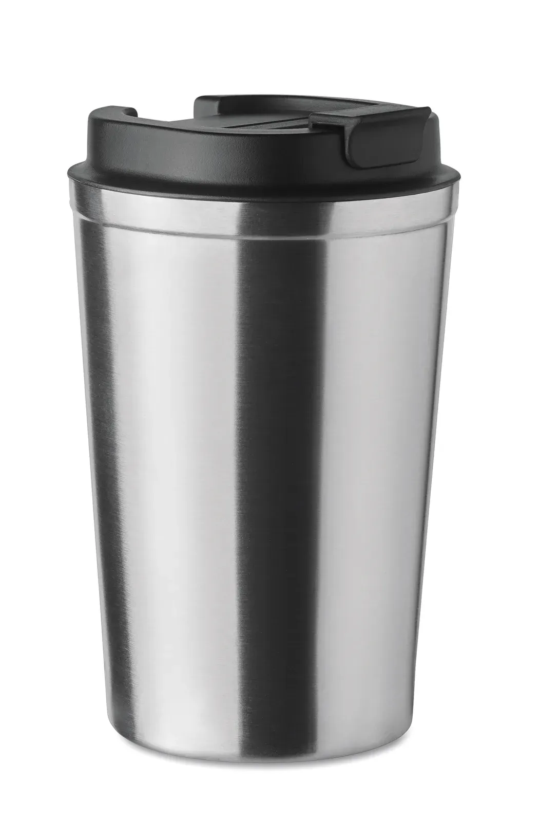 Brace – Double Wall Stainless Steel Tumbler with PP Lid — Matt Silver