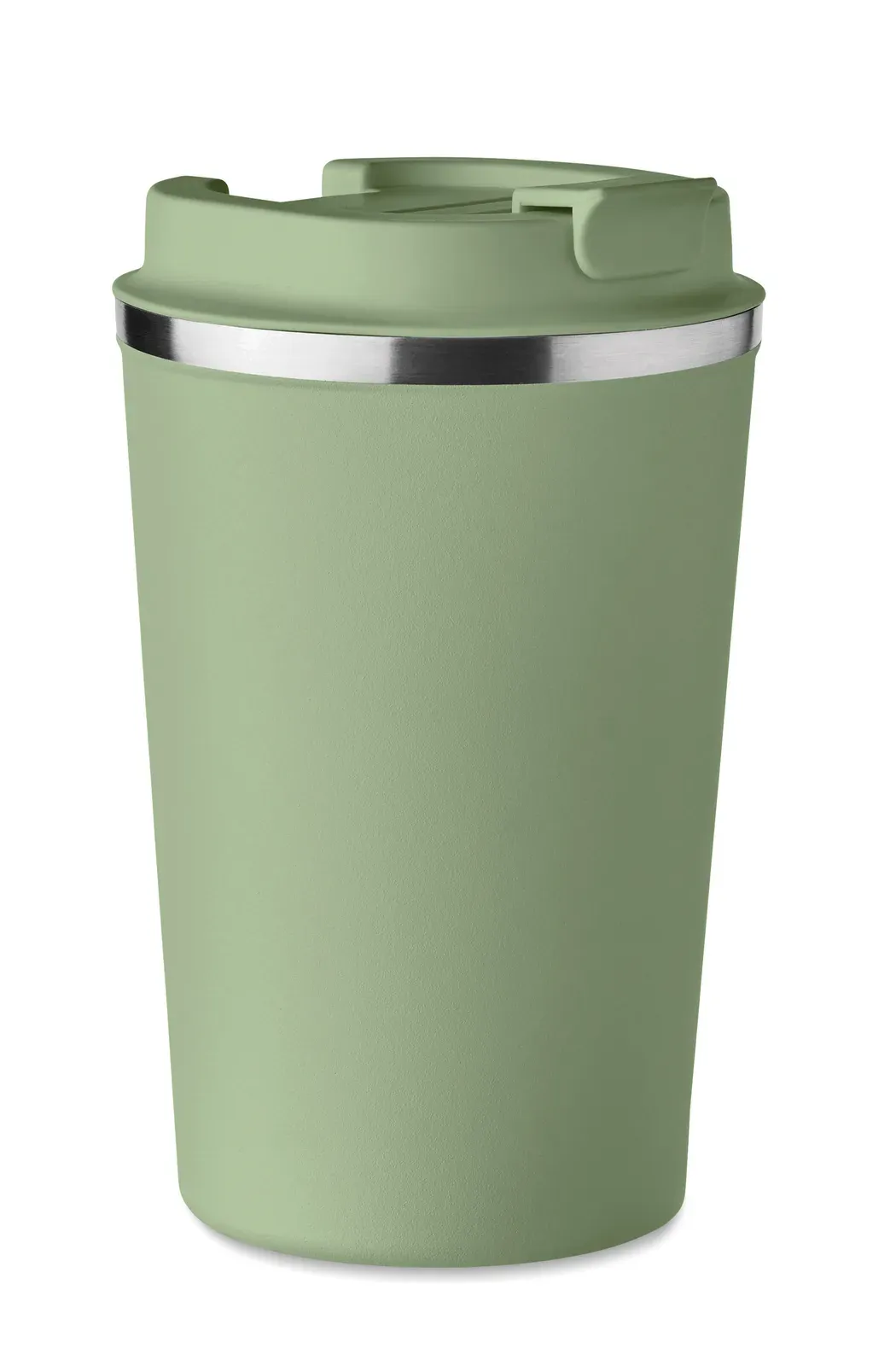Brace – Double Wall Stainless Steel Tumbler with PP Lid — Mint Green