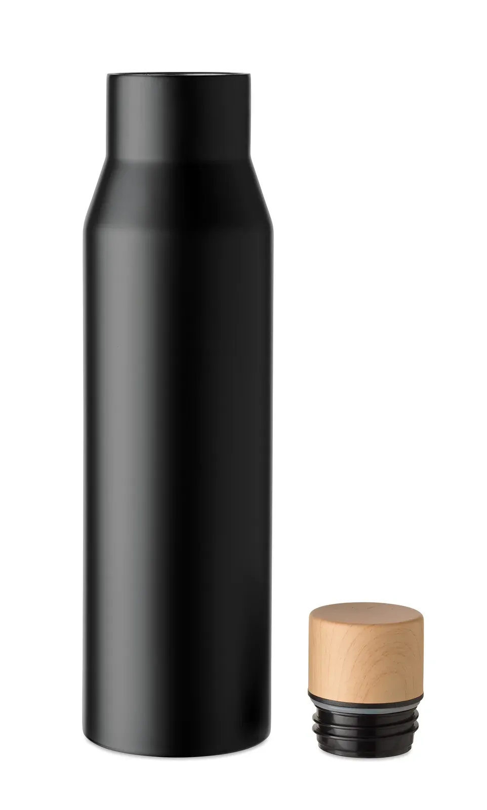 Dudinka – Double Wall Stainless Steel Insulated Vacuum Flask — Black