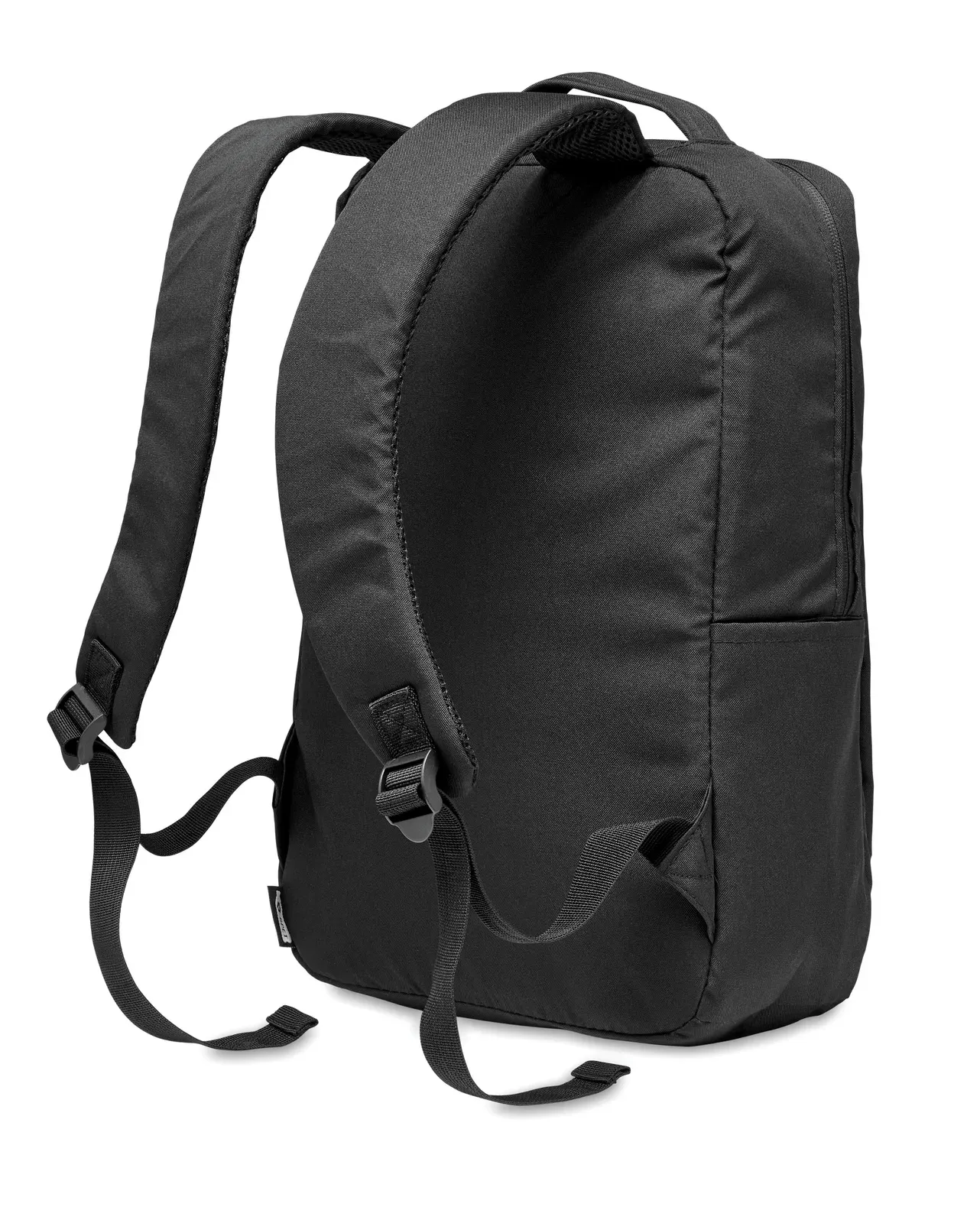 RPET Laptop Backpack Seoul with 16 Inch Fit 29X12X41 cm MO6328 — Black