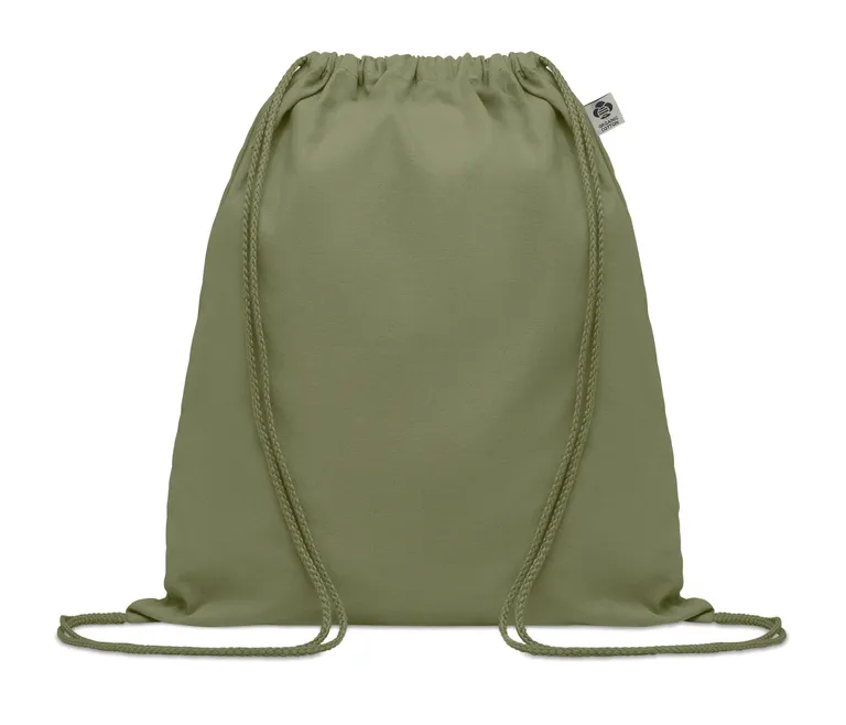 Organic Cotton Drawstring Bag Yuki Colour with 140 Gr/M² 37X41 cm