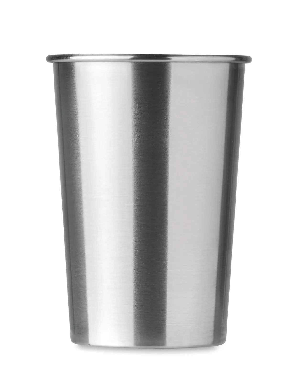 Bongo – Stainless Steel Cup — Matt Silver