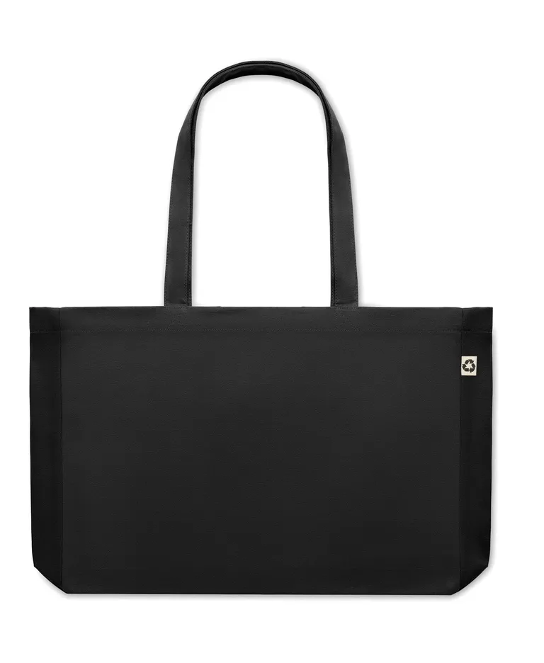 Recycled Cotton Shopping Bag Respect Coloured with Long Handles