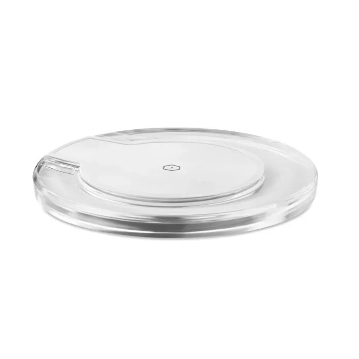 Uve Aluminium Wireless Charger – 10W Quick Charging — White