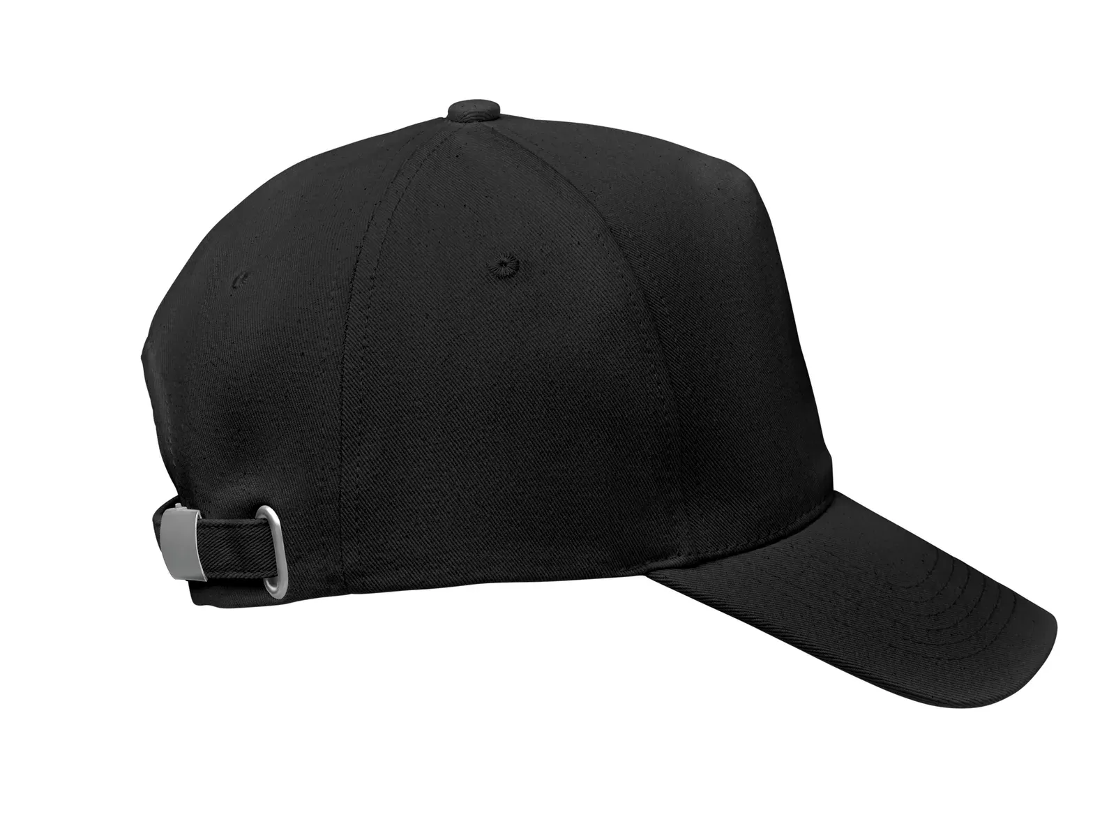 Bicca Cap Organic Brushed Cotton Cap — Black