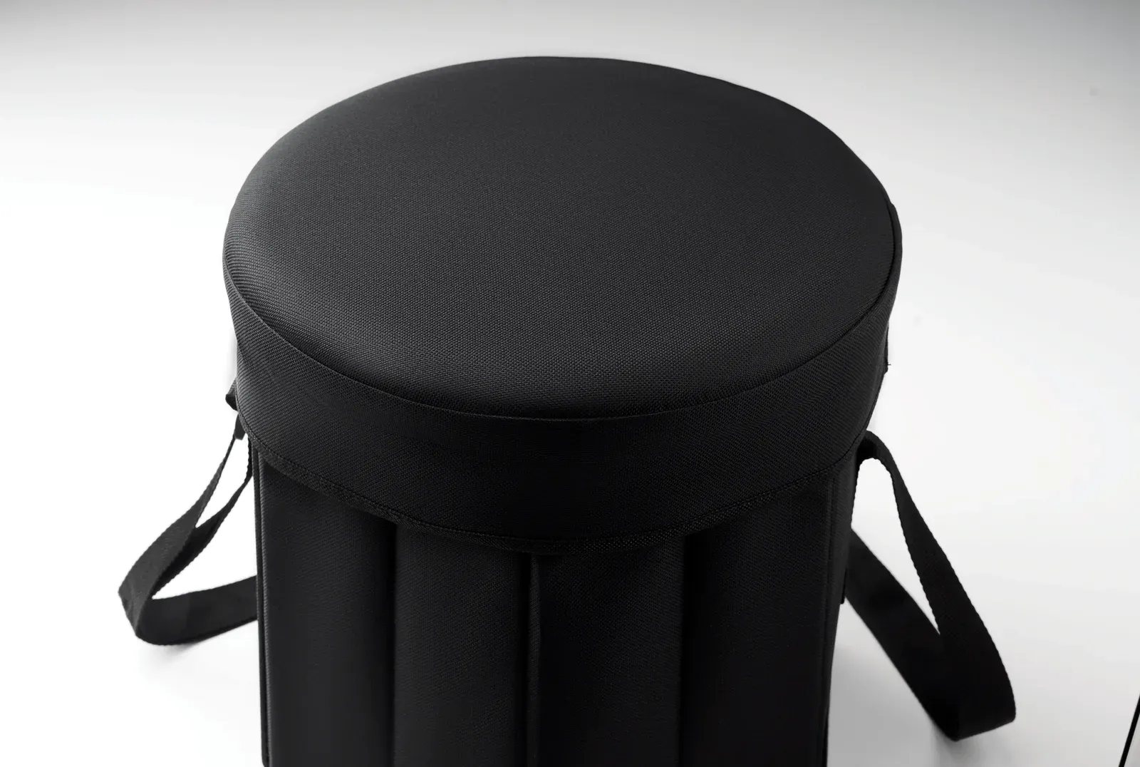 Seat & Drink BBQ Cooler Bag, 3L Capacity — Black