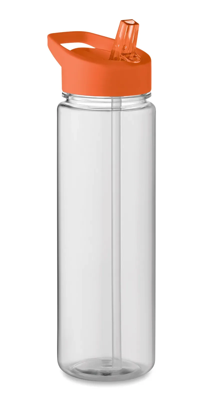 Alabama – Drinking Bottle in RPET and PP Flip-Top Lid with Straw