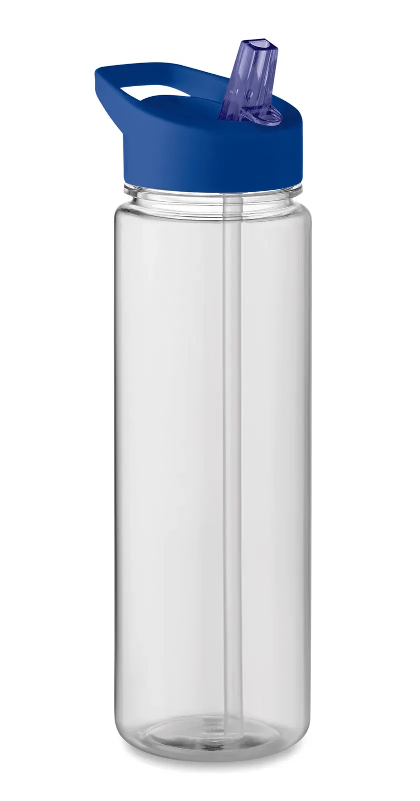 Alabama – Drinking Bottle in RPET and PP Flip-Top Lid with Straw — Royal Blue