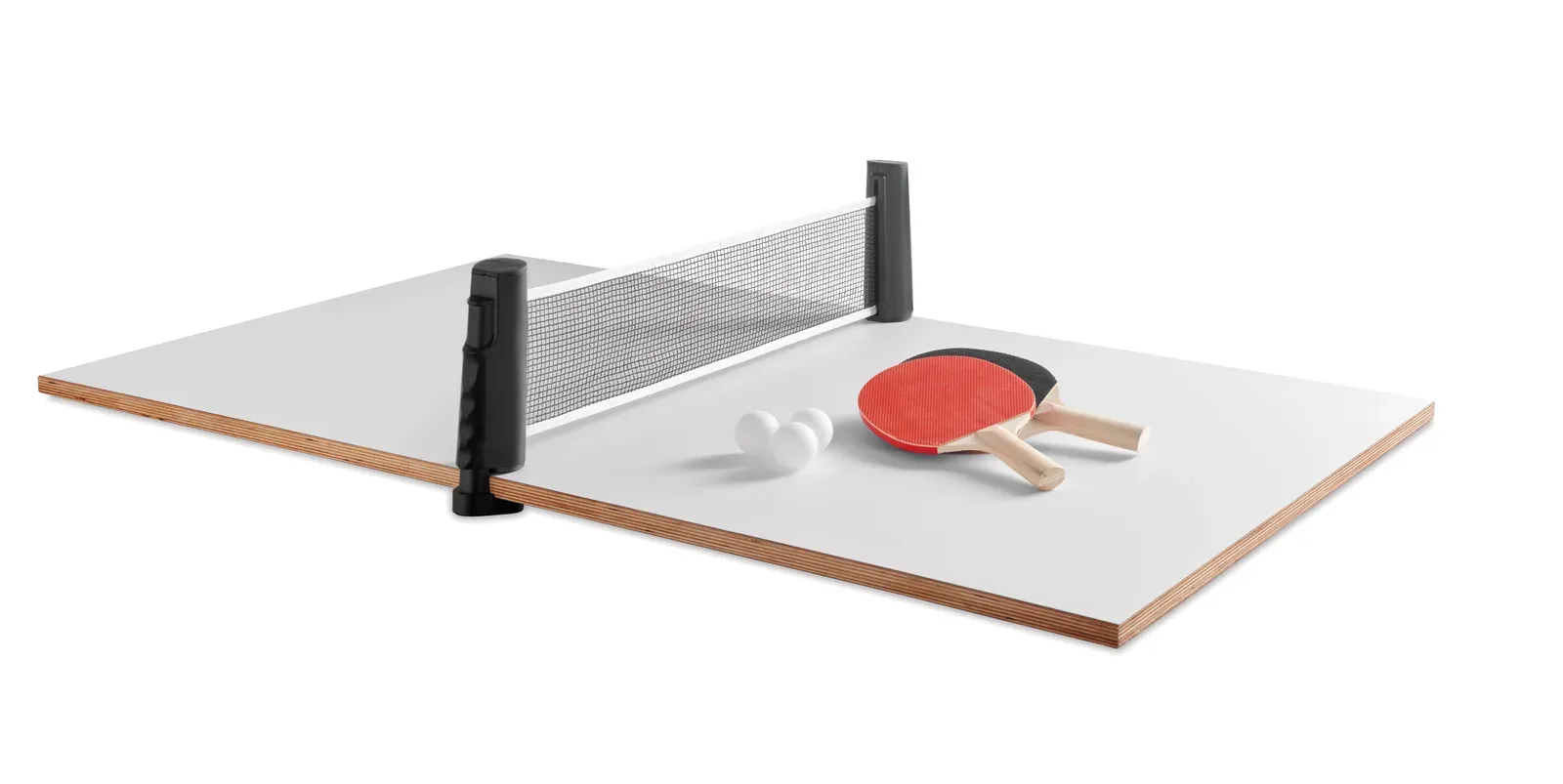 Ping Pong Table Tennis Set — Black