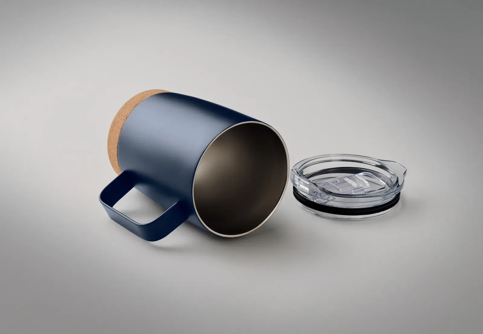 Ruby – Double Wall Mug — French Navy