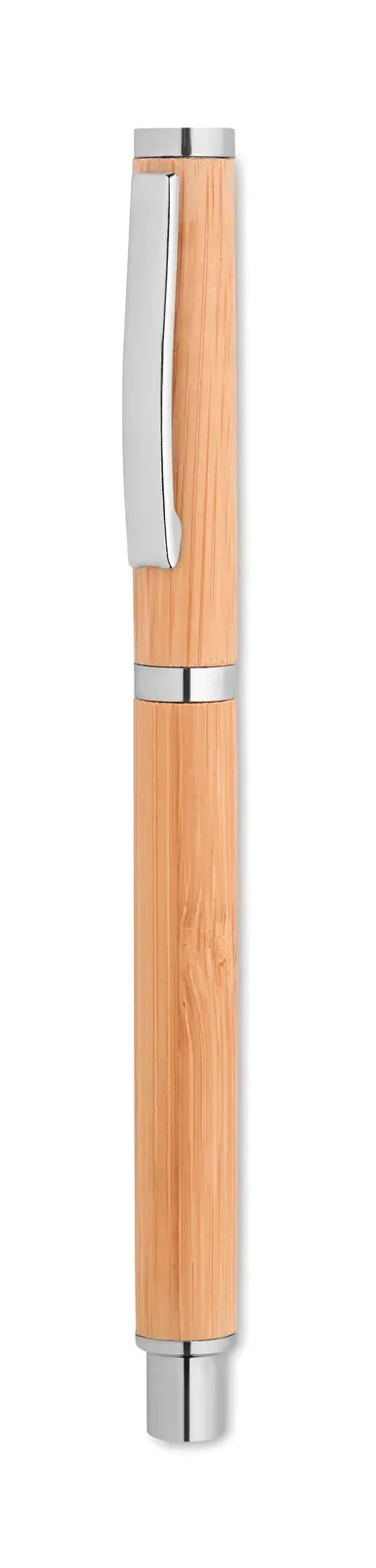 Cairo Bamboo Roller Ball Pen – Gel Ink, FSC-Certified — Wood