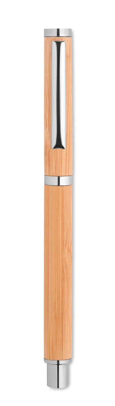 Cairo Bamboo Roller Ball Pen – Gel Ink, FSC-Certified — Wood