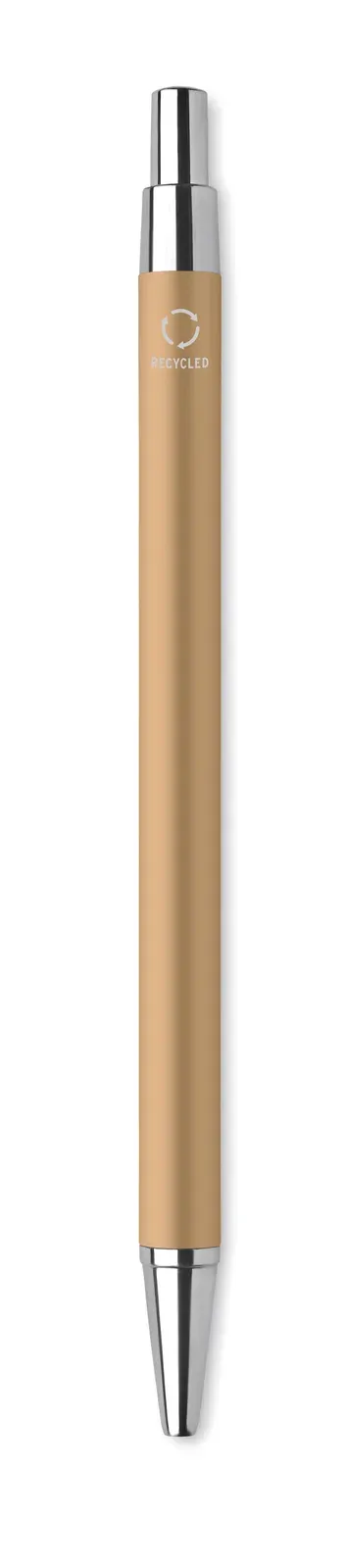 Dana Recycled Aluminium Push Button Pen — Gold