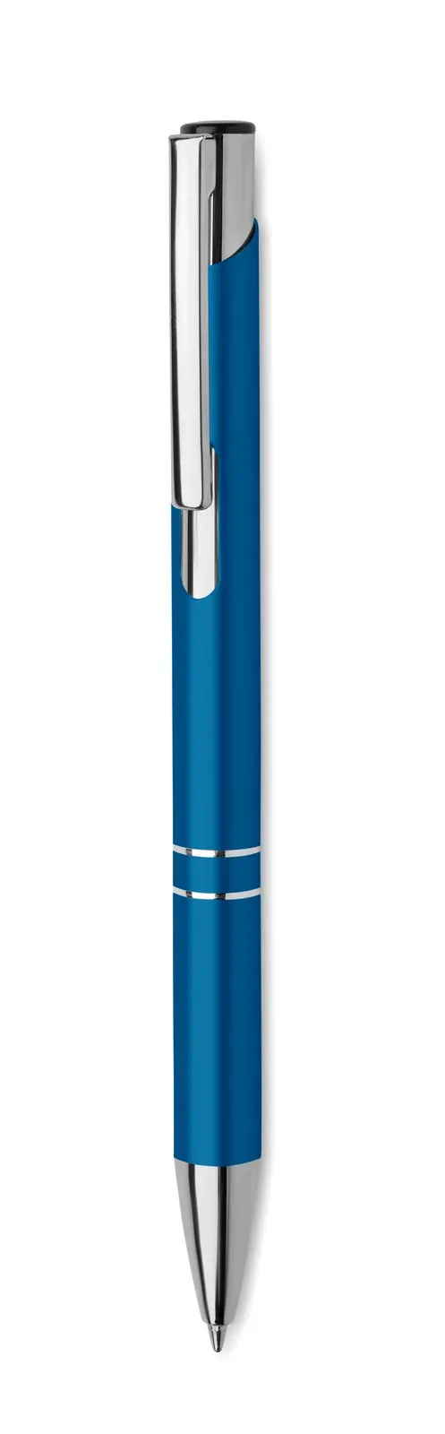 Bern RA Recycled Aluminium Push Button Pen — Turquoise