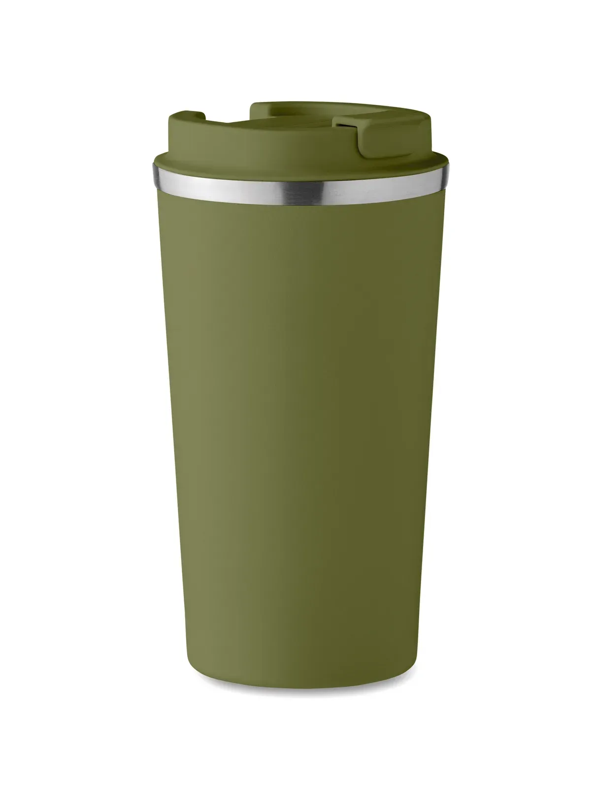Brace + – Double Wall Recycled Stainless Steel (90% Recycled Stainless Steel and 10% Stainless Steel) Tumbler — Dark Green